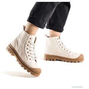 Nae Noah Vegan Boots White EU 40 Women's
